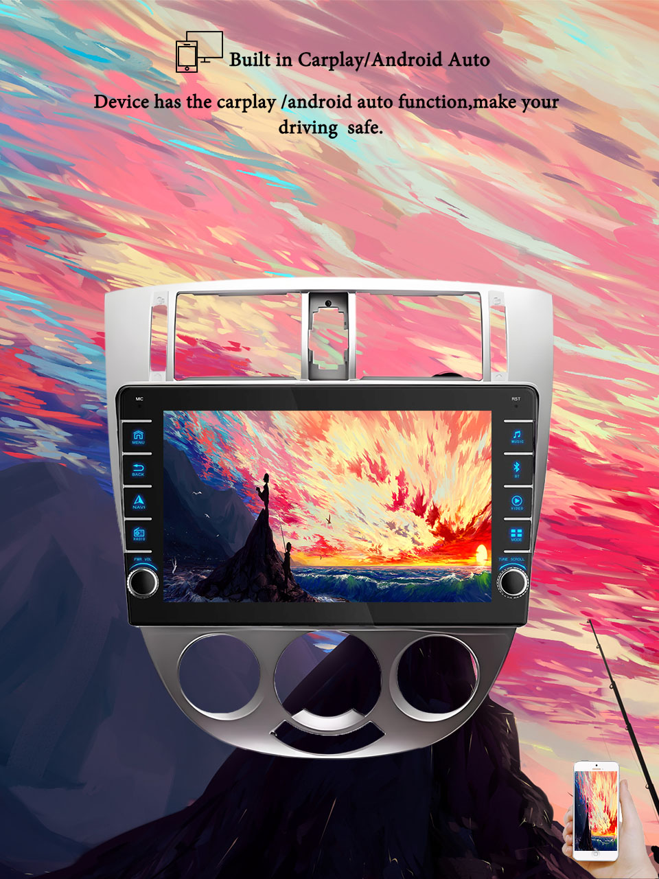 Tablet Danish Mobile & Accessories - 8G + 128G Android 14 untuk