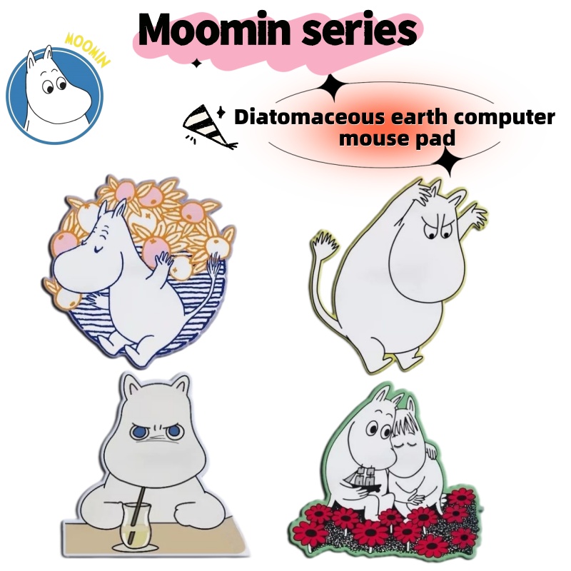 Laptop Tablet Accessories - Alas Mouse Kepribadian Lumpur Diatom Kartun