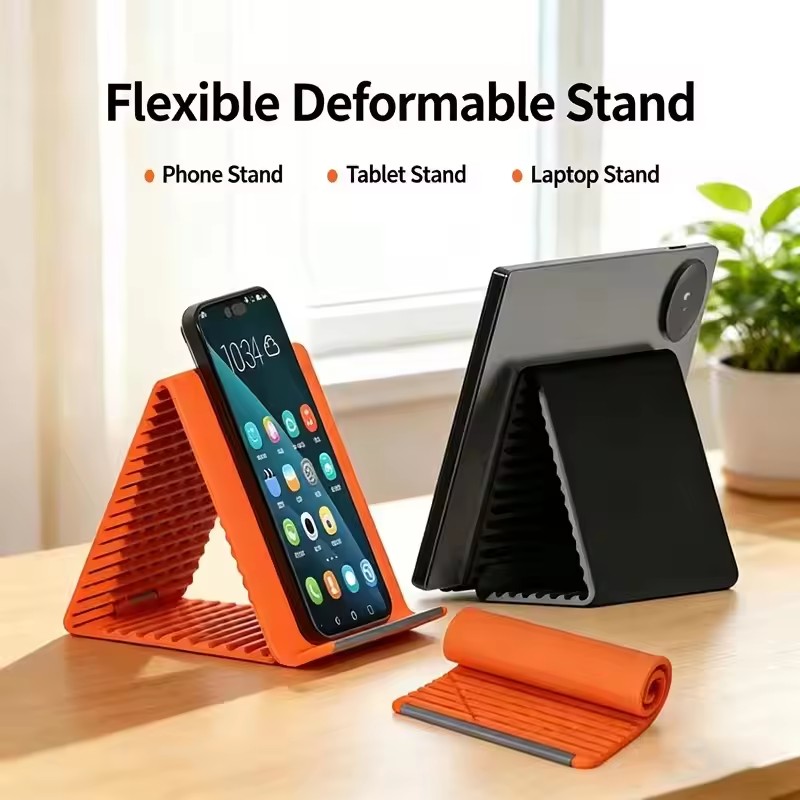 Tablet Holder Accessories - Penyangga Ponsel Portabel Silikon, Dudukan Tablet