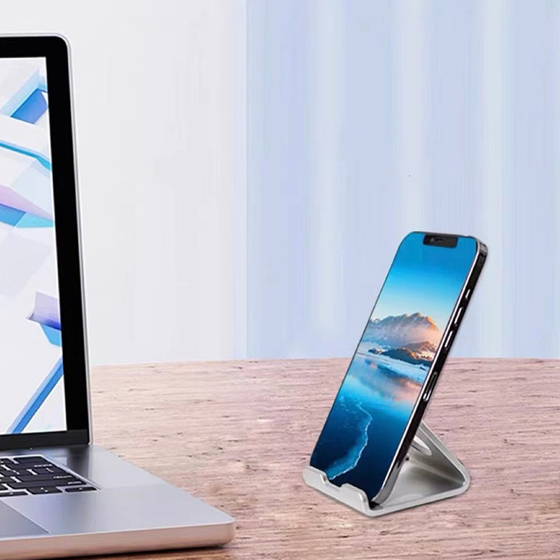 Tablet Holder Accessories - Penyangga Ponsel Desktop Logam untuk Smartphone