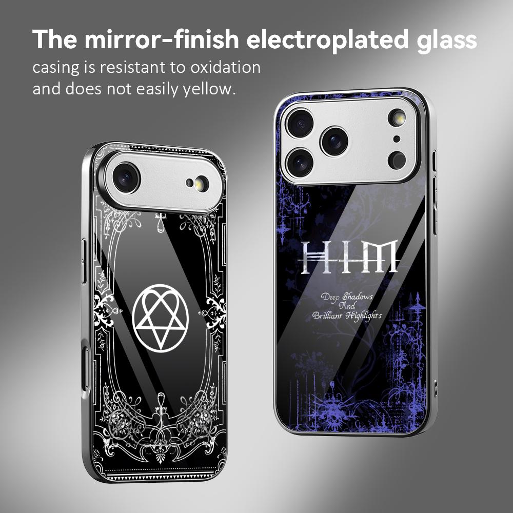 Apple Iphone 16 - Casing HP ROCK Band H-HIM untuk