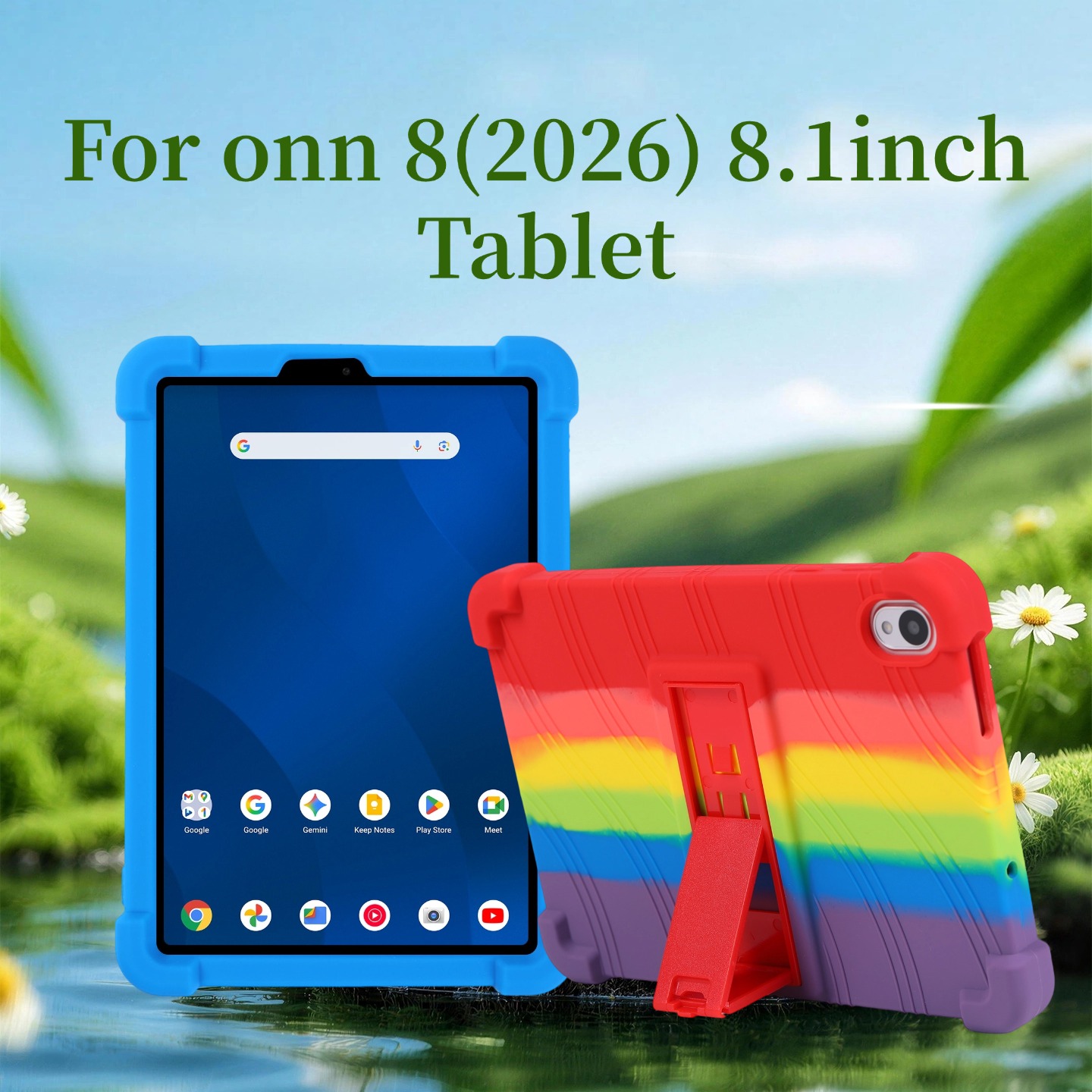 Onn Tablet Accessories - Kasus untuk Walmart Onn. Tablet 8.1