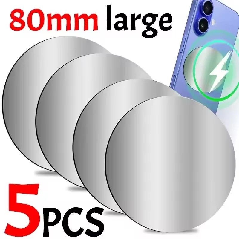 Tablet Holder Accessories - 1-5 Buah Disk Pelat Logam Magnetik