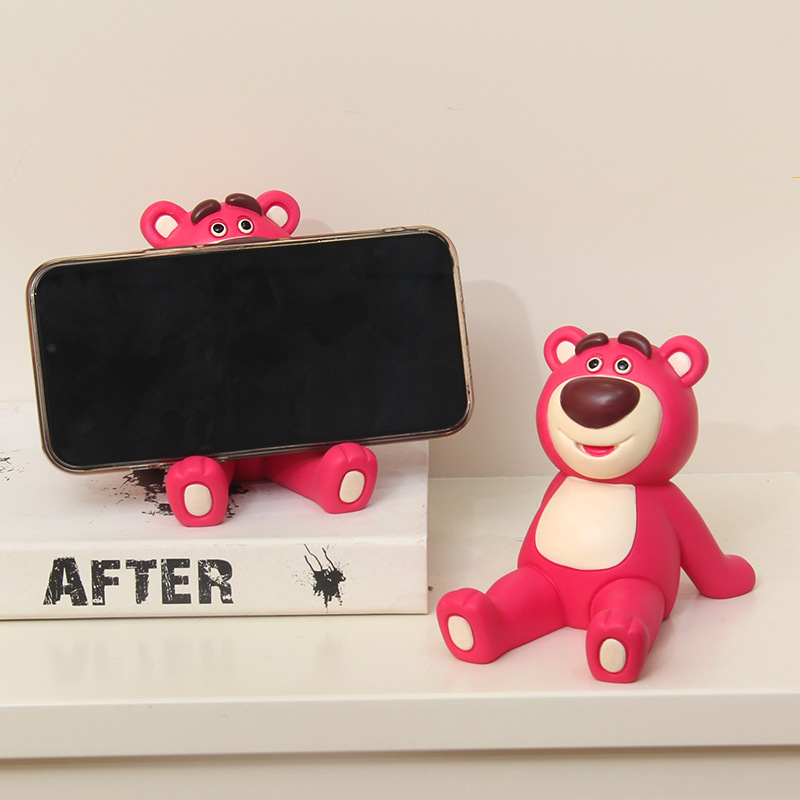 Tablet Accessories For Girls - Tempat Ponsel Lotso Baru Resin Lucu