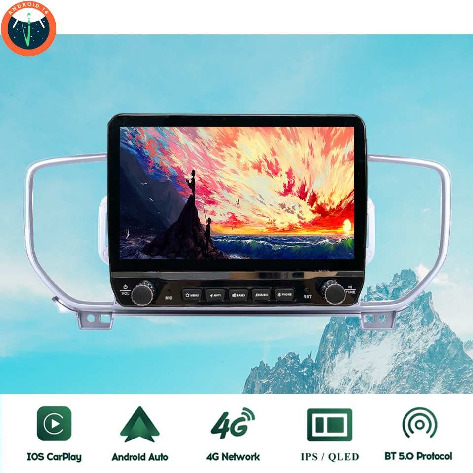 Tablet Danish Mobile & Accessories - Android 14 Autoradio Multimedia PC Tablet