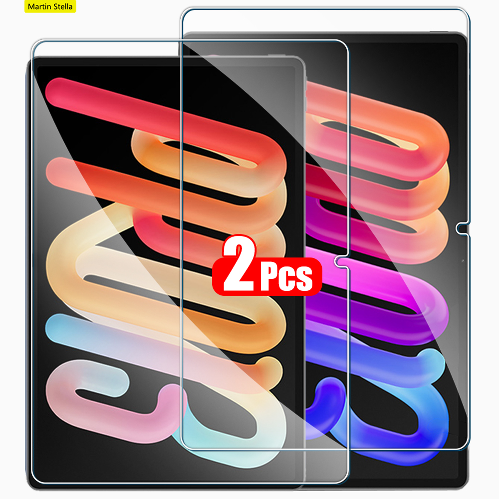 Temu Tablet Accessories - 2 Buah Kaca Tempered Pelindung Layar