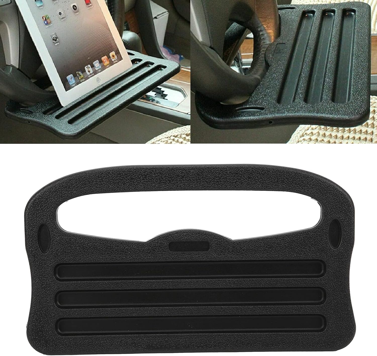 Laptop Tablet Accessories - 2in1 Baki Setir Mobil Aksesoris Organizer