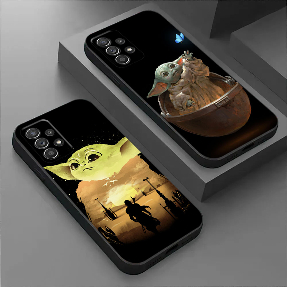 Samsung Galaxy A55 - Casing Ponsel Bayi Yoda Lucu untuk