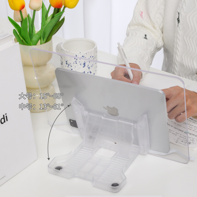 Stands Baca Akrilik Transparan - Laptop Tablet Accessories ulasan dan harga