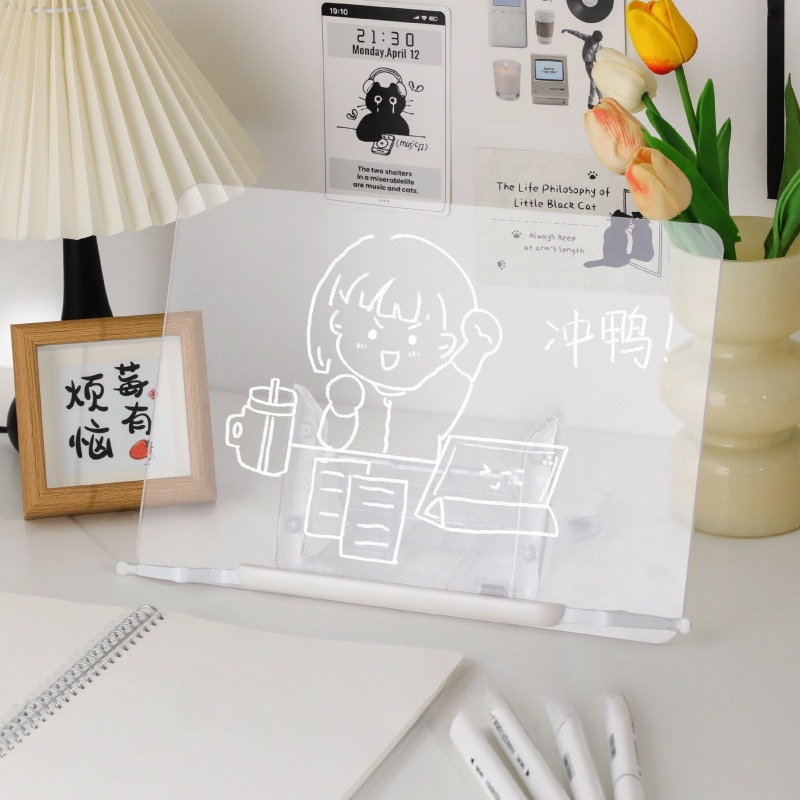 Stands Baca Akrilik Transparan - Laptop Tablet Accessories ulasan dan harga