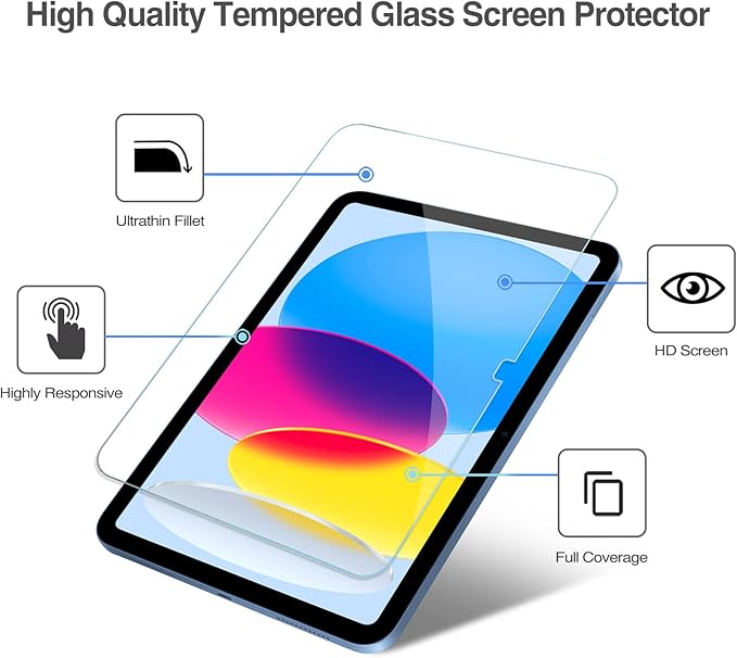 2 Buah Kaca Tempered untuk iPa - Temu Tablet Accessories ulasan dan harga