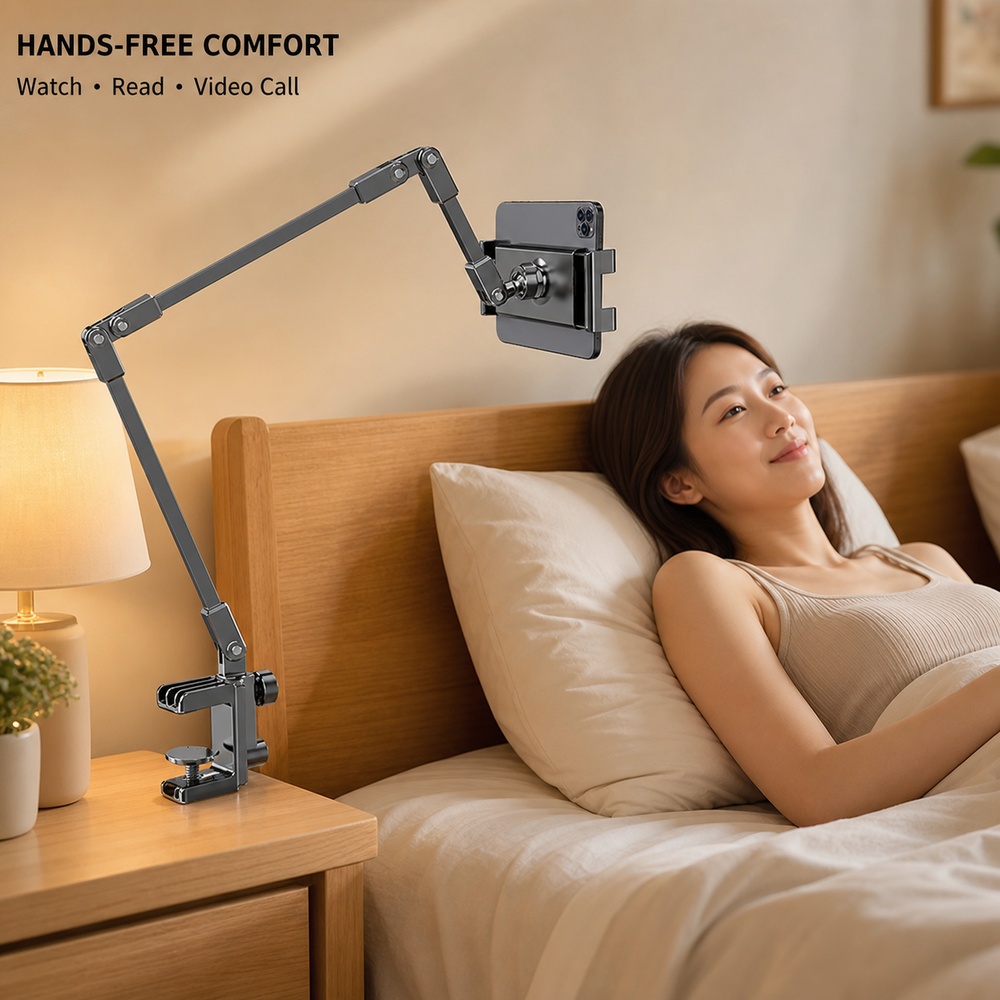 Penyangga Ponsel yang Dapat Di - Tablet Holder Accessories ulasan dan harga