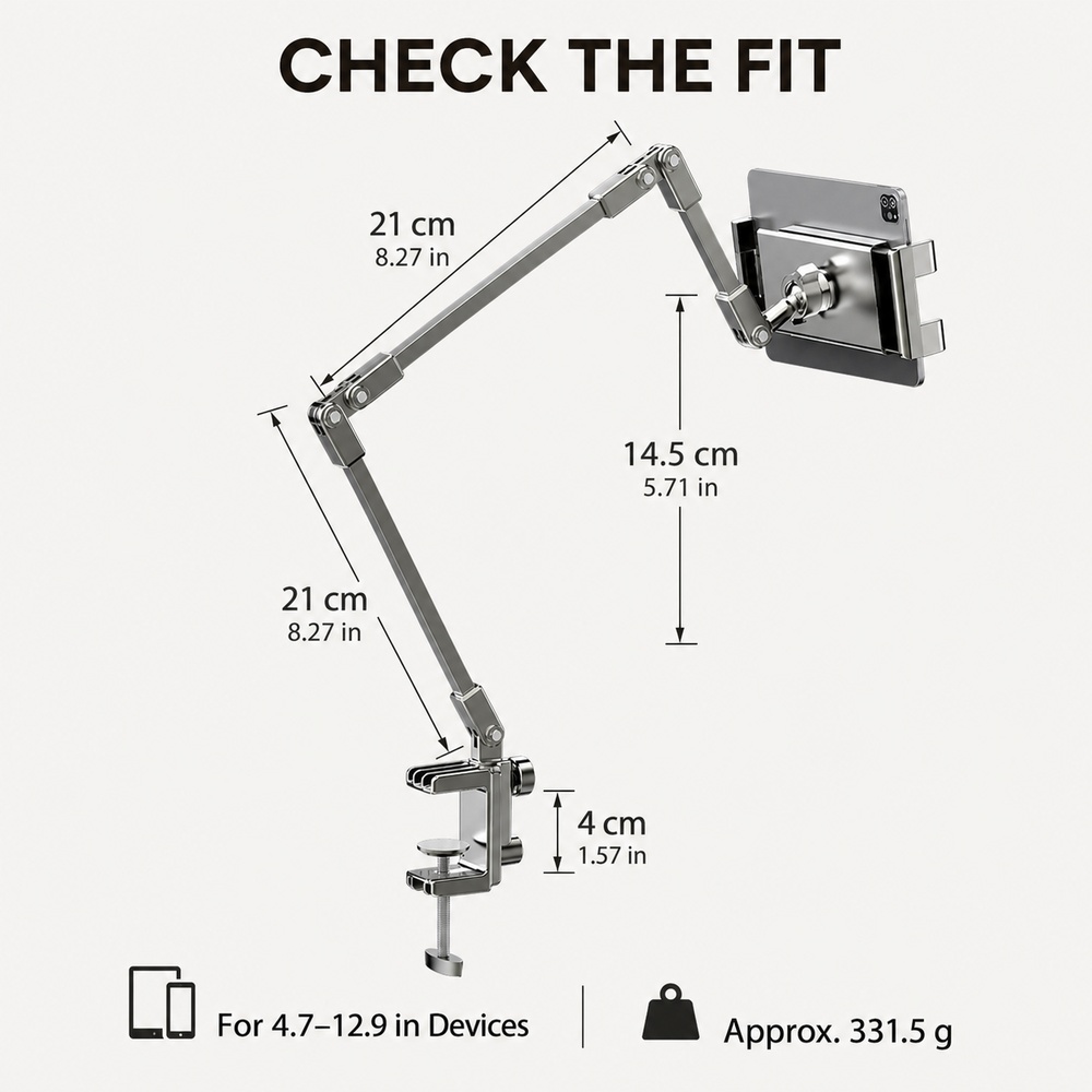 Penyangga Ponsel yang Dapat Di - Tablet Holder Accessories ulasan dan harga