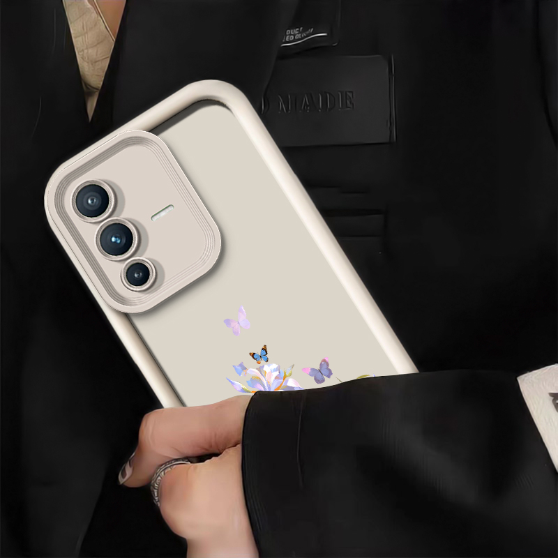 Casing Ponsel Motif Bunga Kupu - Vivo X200 ulasan dan harga