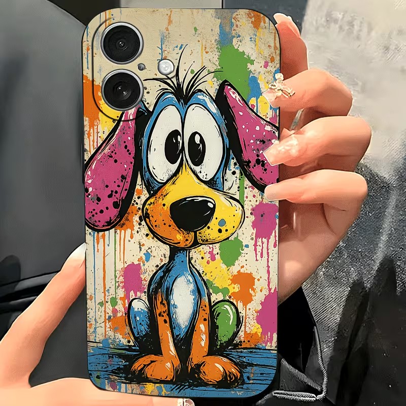 Casing HP TPU Motif Anjing War - Apple Iphone 16 ulasan dan harga