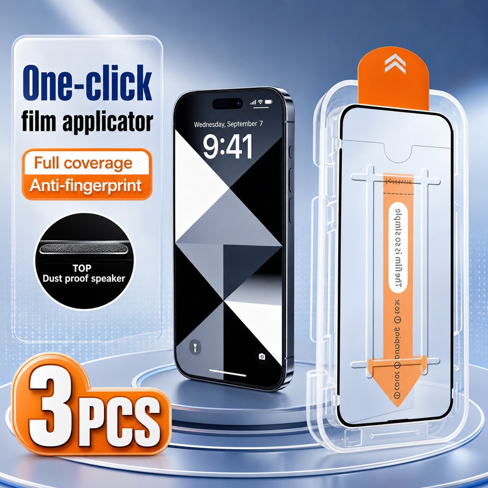 3PCS Kaca Tempered Untuk Realm - Realme C67 ulasan dan harga