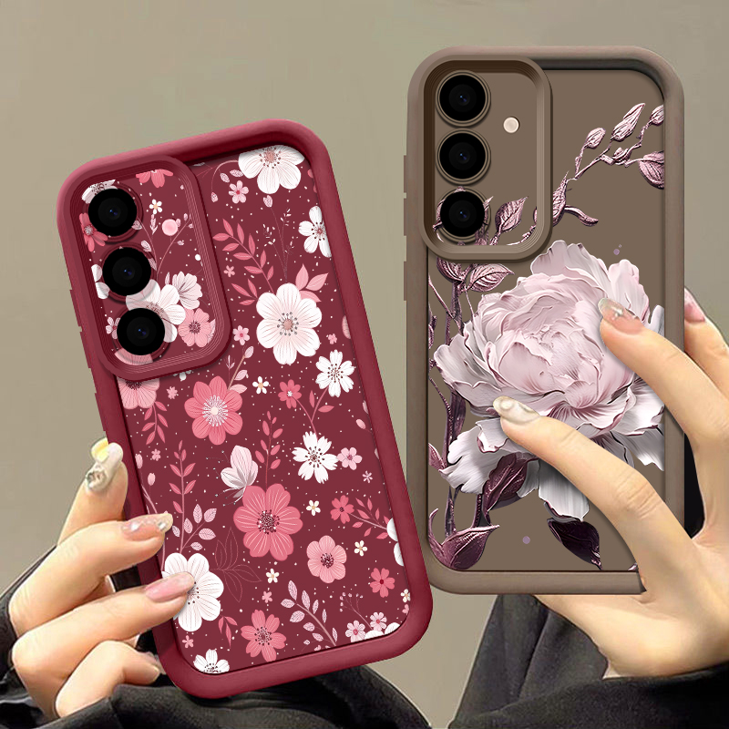 Casing Pola Bunga Warna-warni  - Samsung Galaxy A55 ulasan dan harga