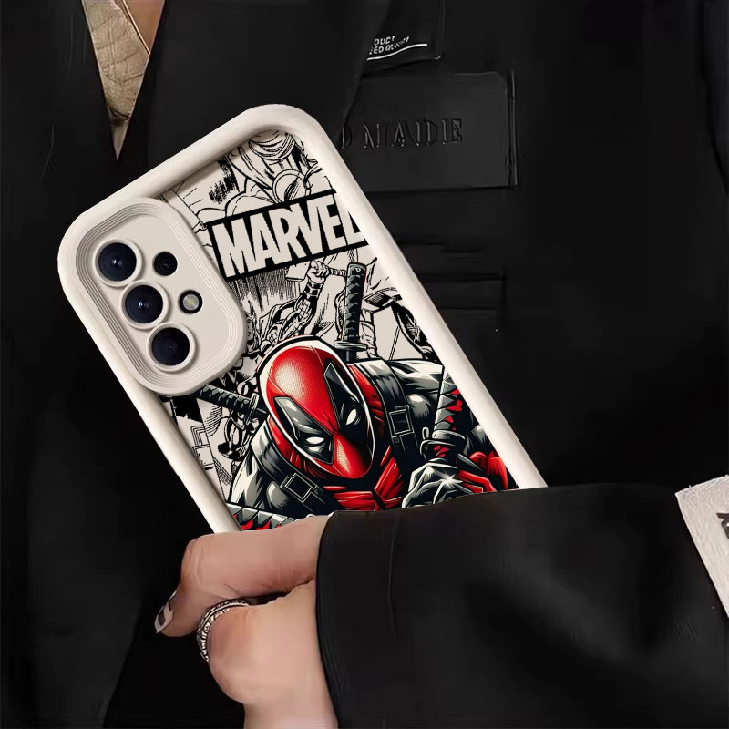 Casing Marvel Deadpool Pendeka - Samsung Galaxy A55 ulasan dan harga