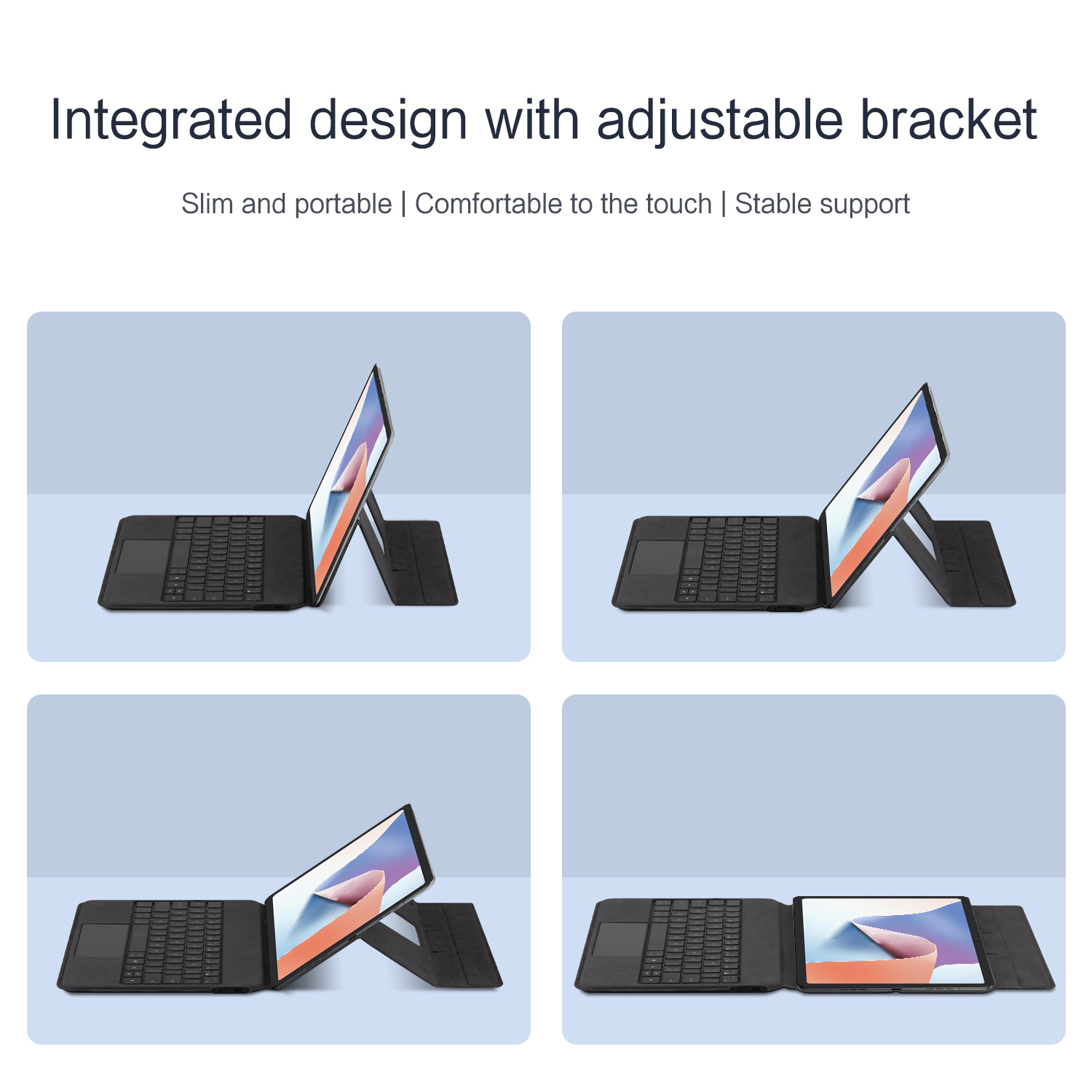 Casing Keyboard Touchpad AJIUY - Tcl Tablet Accessories ulasan dan harga