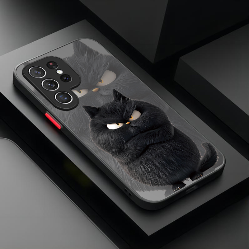 Casing Gaya Pasangan Kucing Ma - Samsung Galaxy A55 ulasan dan harga