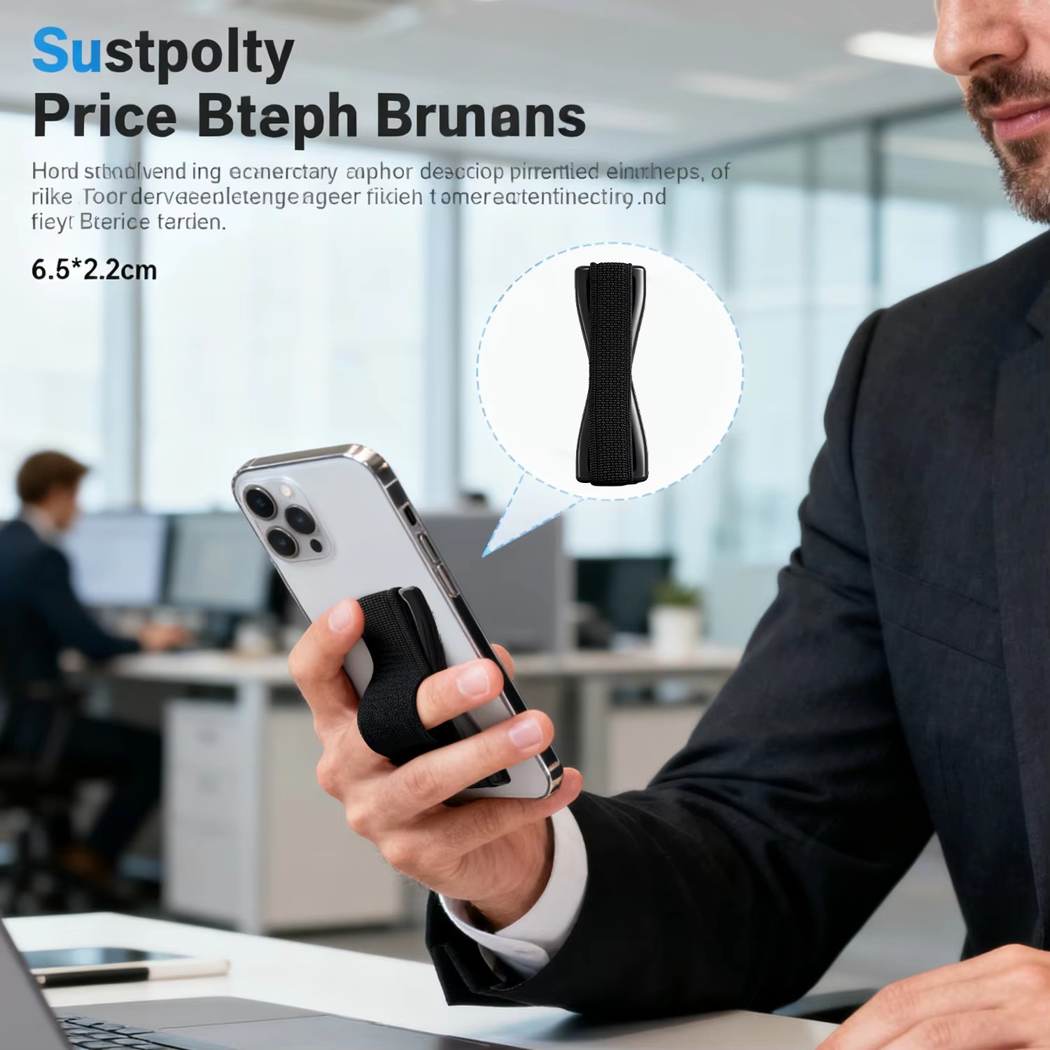 Tali Elastis Pegangan Ponsel P - Tablet Holder Accessories ulasan dan harga