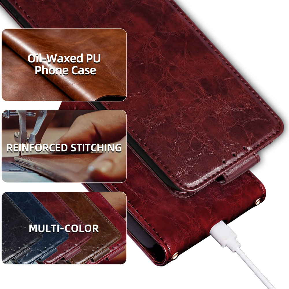 Casing Kulit Premium Anti Gore - Realme C67 ulasan dan harga
