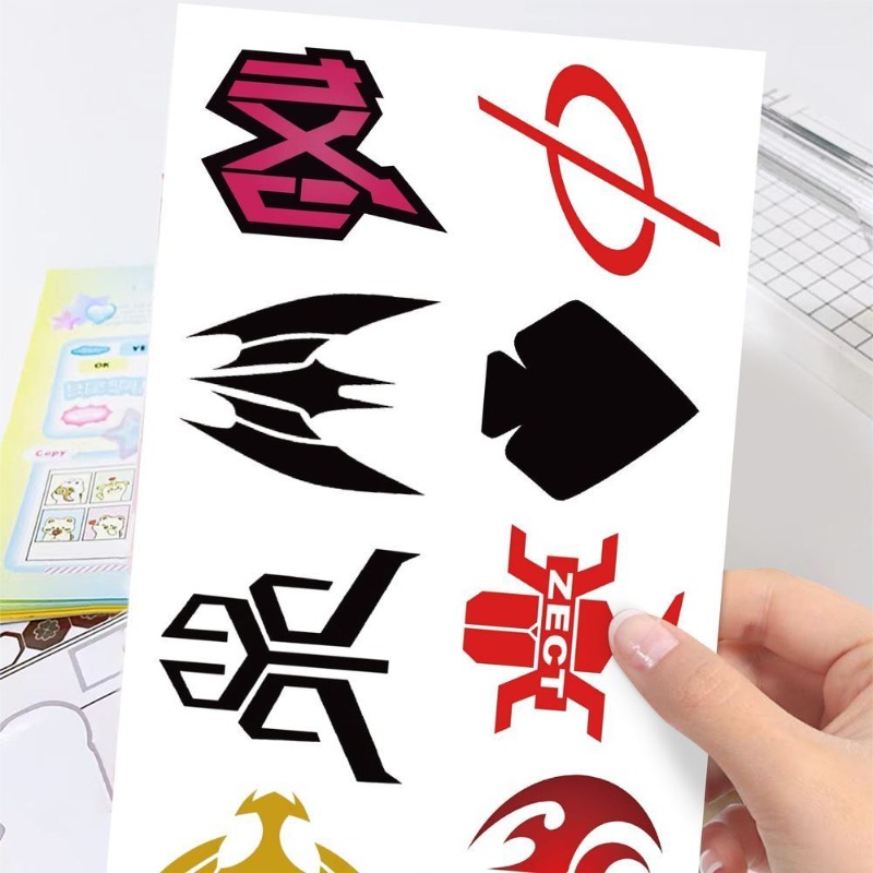 60 Lembar Stiker Logo Kamen Ri - Laptop Tablet Accessories ulasan dan harga