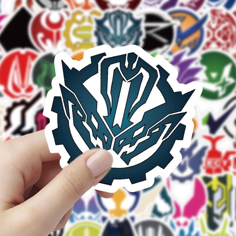 60 Lembar Stiker Logo Kamen Ri - Laptop Tablet Accessories ulasan dan harga